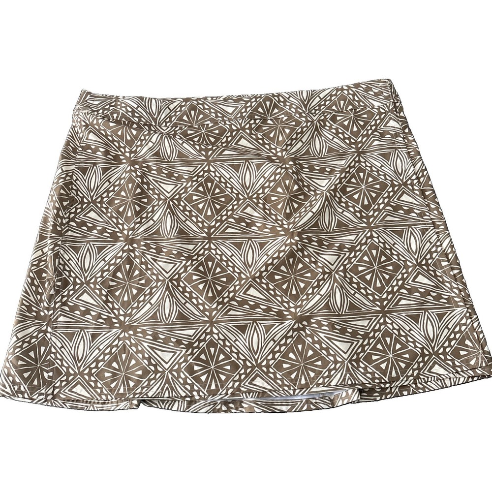 RipSkirt Hawaii Wrap Skirt XXL Length 2 Adj Waist Tribal Geo Print Swim Cover